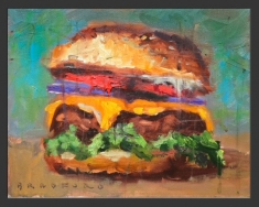 Custome Made #3 - Oil on Canvas 11 x 14 framed $1600