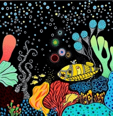 Water Garden #2 SOLD - Original Acrylic on Canvas