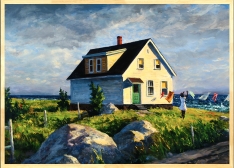 Windy Coast of Main SOLD - Original on Canvas 30 x 42