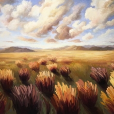 Meadow SOLD - 44 x 66 Oil on Canvas