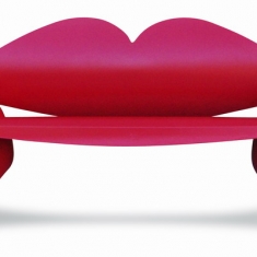Lips Bench - Powder Coated made from Salvaged Propane Tanks