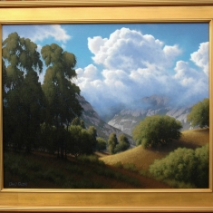Gaviota Pass-Sold - Oil on Canvas-Commission