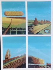 La Grand Meaulnes-The Lost Estate - Original on Canvas 30 x 40
