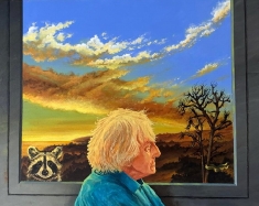 Portrait of the Artist  - Acrylic on Canvas 30 x 24