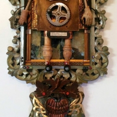 Watchman - Wall assemblage 20 x 14 x 3